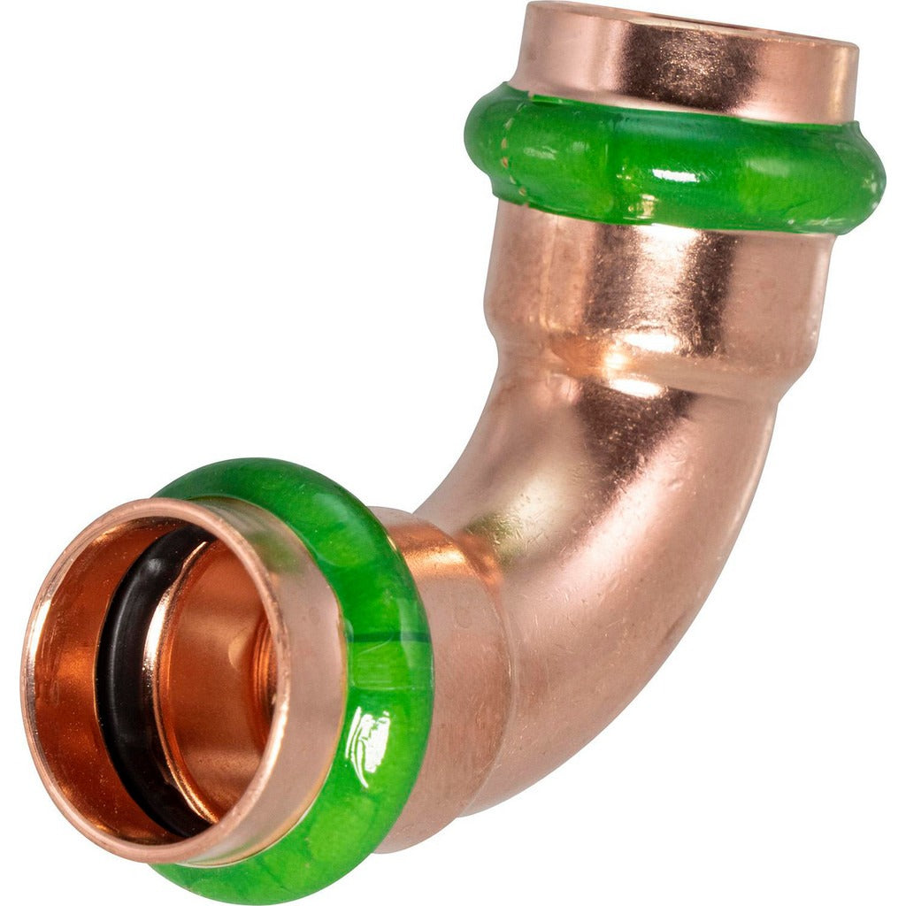 MERIT BRASS Merit Brass MB11240 90 Deg Press Elbow 3/4 in Copper