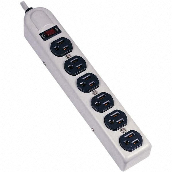 HUBBELL Hubbell Wiring Device-kellems HBL6MPS Power Outlet Strip