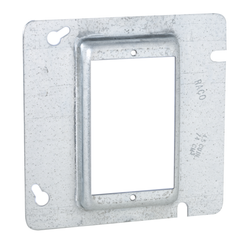 RACO 843 4-11/16 Steel Square Mud-Ring, For 1 Device, Raised 5/8