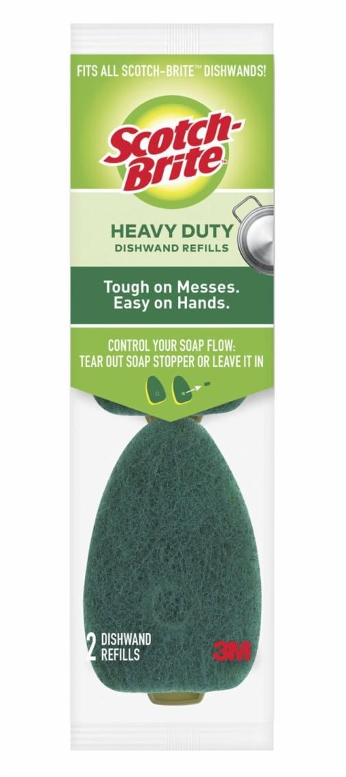 3M 3M 481-7-RSC Heavy Duty Dishwand Refills 2 Pack 7100246757
