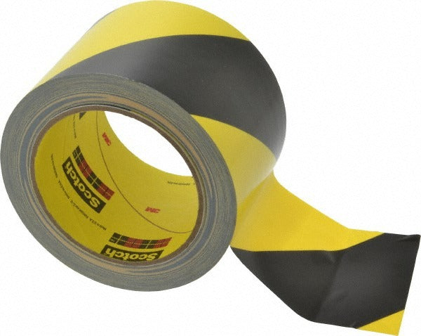 3M 3M 7000048386 Floor Aisle Marking Tape 3 in Vinyl Striped