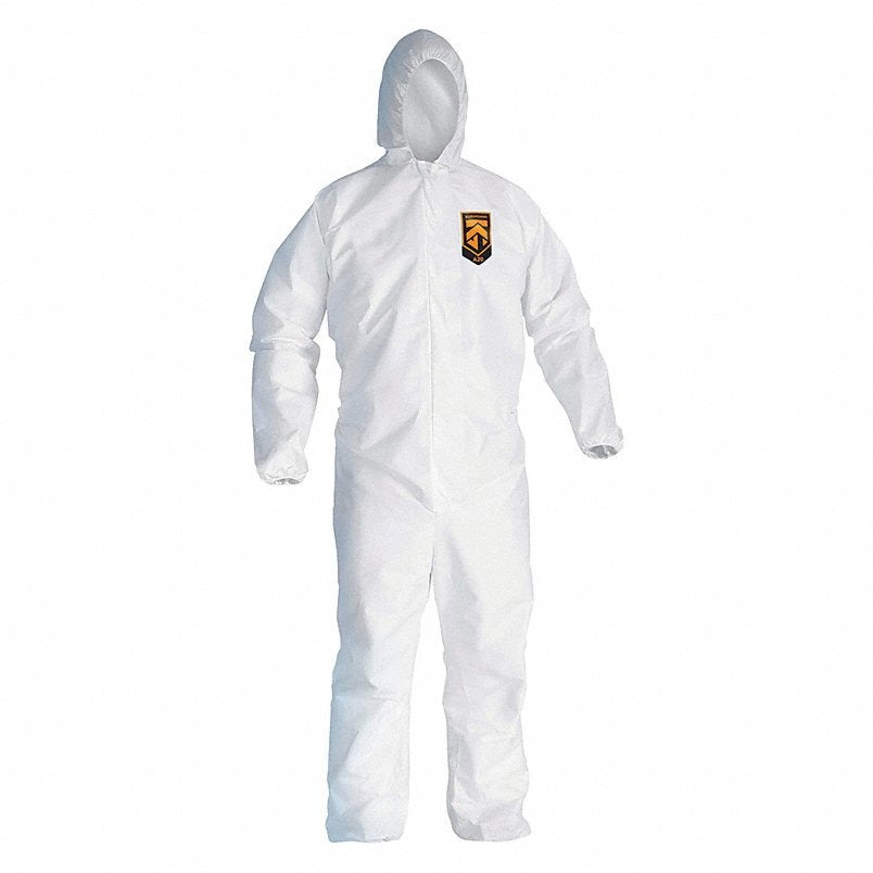 KIMBERLY-CLARK Kimberly-clark 49117 Kleenguard Disposable Coveralls 4XL 20 Pack