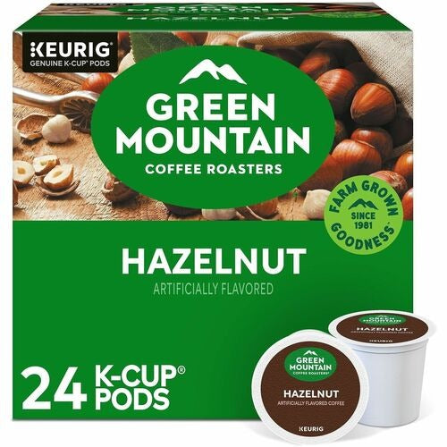 KEURIG Green Mountain GMT6792 Hazelnut Coffee K-cup Pods 24ct