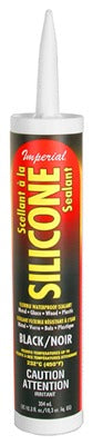 IMPERIAL Imperial KK0202 Black Silicone Sealant 10.3 Oz High Temp