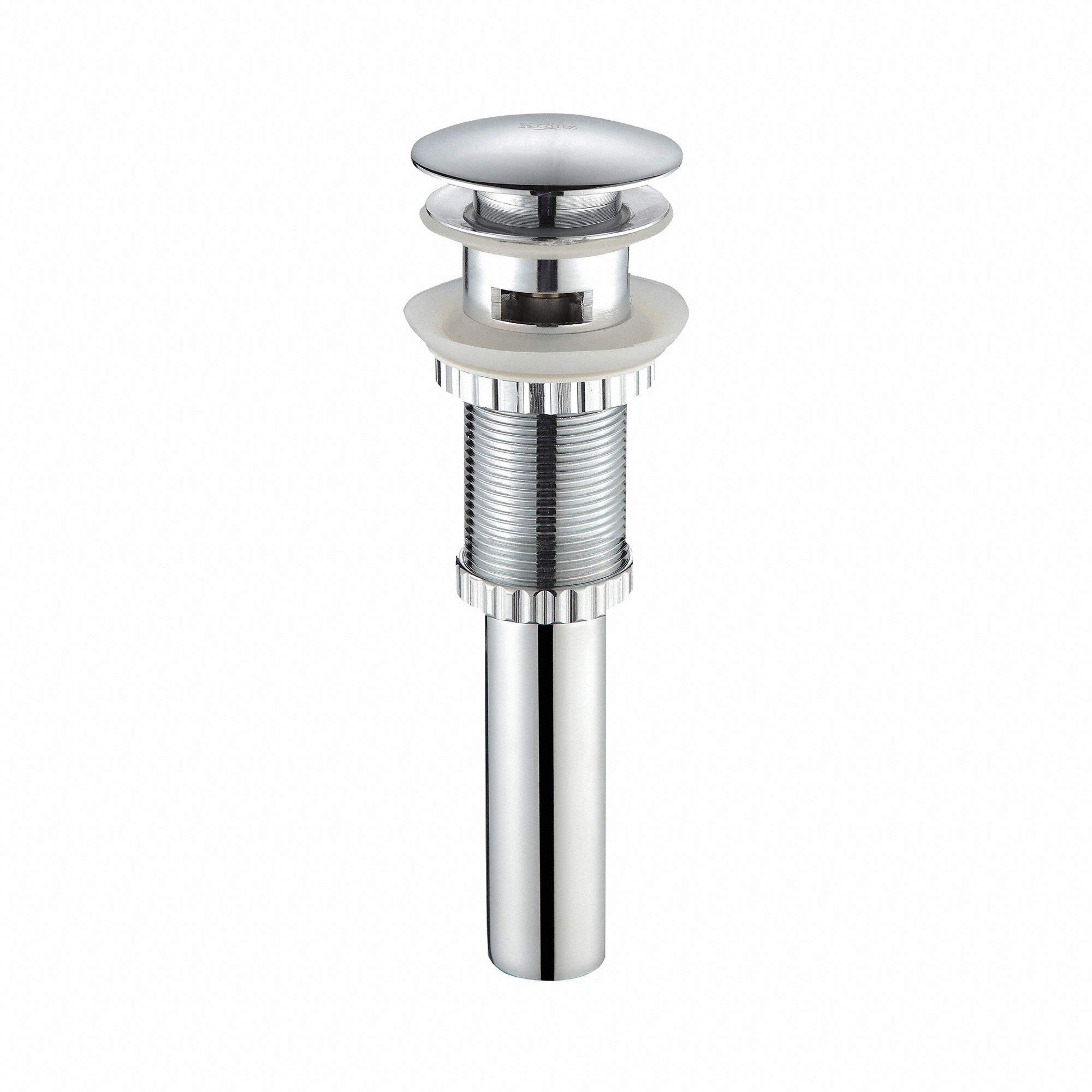 KRAUS Kraus PU-11CH Pop-up Drain with Overflow Chrome