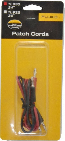 FLUKE Fluke TL930 Patch Cord Set 4mm Banana Plug Test Equipment