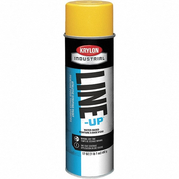 KRYLON Krylon K00830608 Yellow Striping Paint 17 Oz