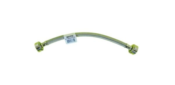 SUPCO Supco 3801ffss Female Inlet Hose 3/8 in X 1 Ft Ss