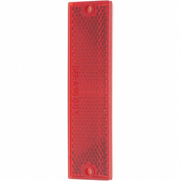 VALUE COLLECTION Value Collection RE15RBP Red Acrylic Reflector