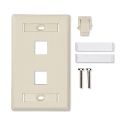 BELDEN Belden Inc. AX102661 Keystone Faceplate 3-port