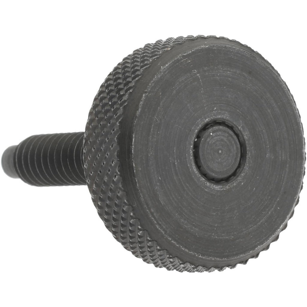 GIBRALTAR Gibraltar 43801G Thumb Screw 10-24 Knurled Dog Point Black Oxide