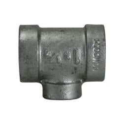 MIDLAND INDUSTRIES Midland Industries 68334 Galvanized Reducing Tee 2x2x1.25 in
