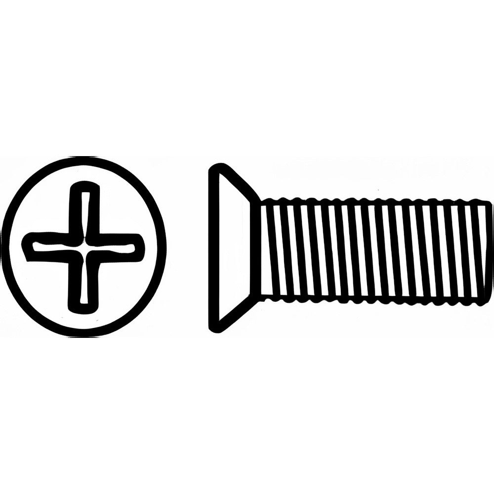 VALUE COLLECTION Value Collection 663079PS M4x0.7 Flat Head Phillips Screw