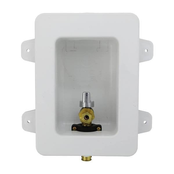 LSP Lsp OBFS-8030-LL Ice Maker Box (1/2 inches Crimp PEX x 1/4 inches Compression)