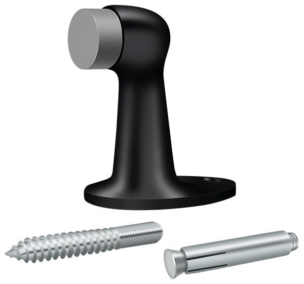 DELTANA Deltana FDB278U19 Floor Door Bumper Black Finish