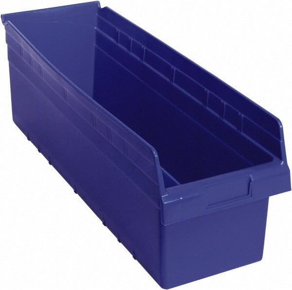 QUANTUM STORAGE SYSTEMS Quantum Storage QSB814BL Hopper Shelf Bin Blue