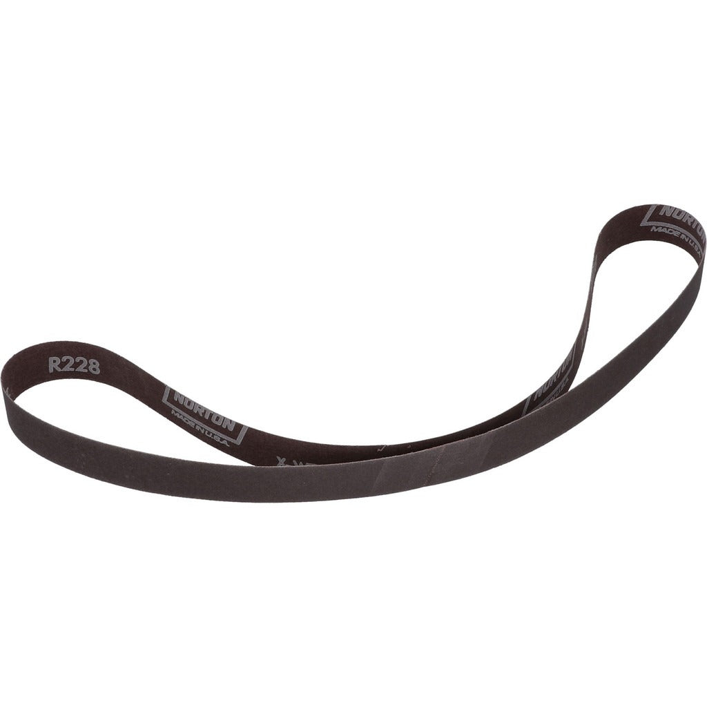 NORTON Norton 78072720870 Abrasive Belt 240 Grit 1x42 Aluminum Oxide