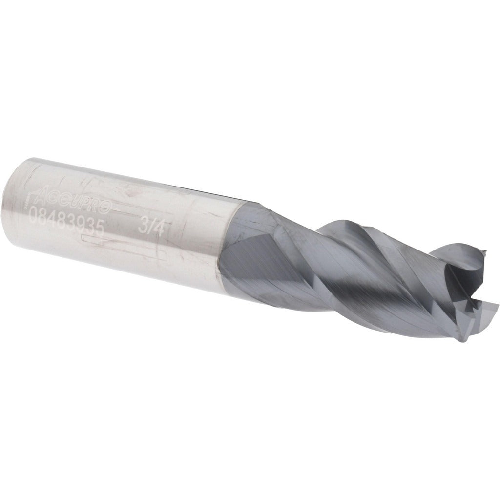 ACCUPRO Accupro 12182145 Corner Radius End Mill 3/4 in 3 Flute