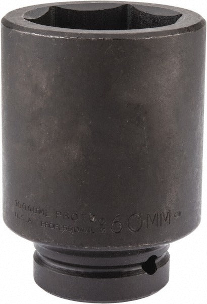 PROTO Proto J10060ML Impact Socket 1 in Drive 60mm 6-point