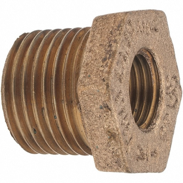 MERIT BRASS Merit Brass XB114-0804 Brass Pipe Bushing 1/2 X 1/4 in