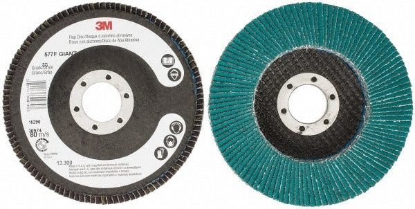 3M 3M 7010308898 Flap Disc 80 Grit Type 27 4.5 Inch