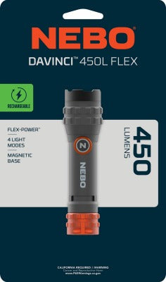 NEBO Nebo Tools/asg NEB-FLT-1046 Davinci 450L Flex Flashlight