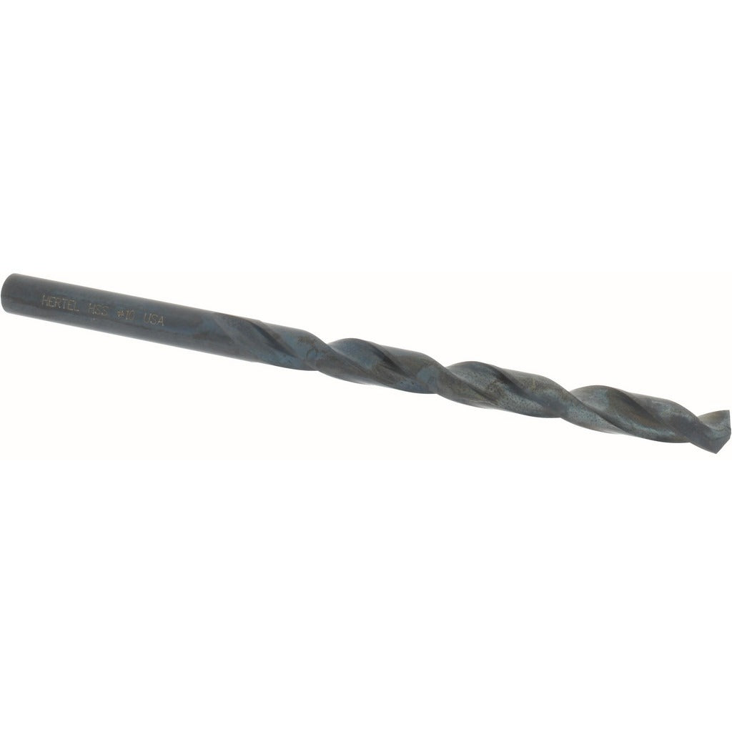 HERTEL Hertel 84580844 Jobber Drill Bit No 10 Hss 135 Deg