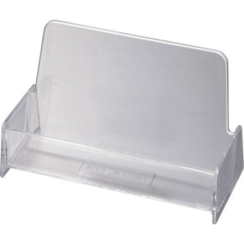 OFFICEMATE Officemate OIC97832 Business Card Holder Clear Plastic