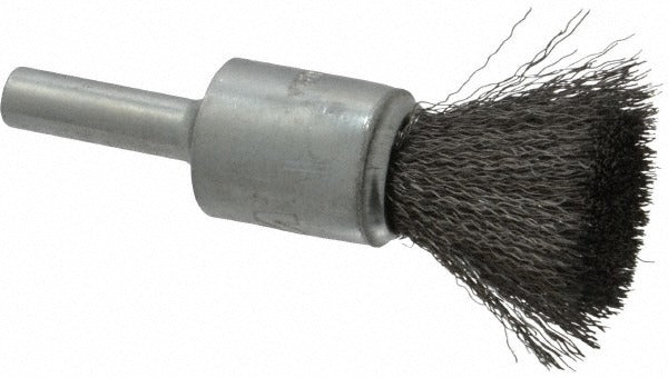 WEILER Weiler 90286 End Brush Crimped Steel Wire 1/2 Inch 25000 Rpm