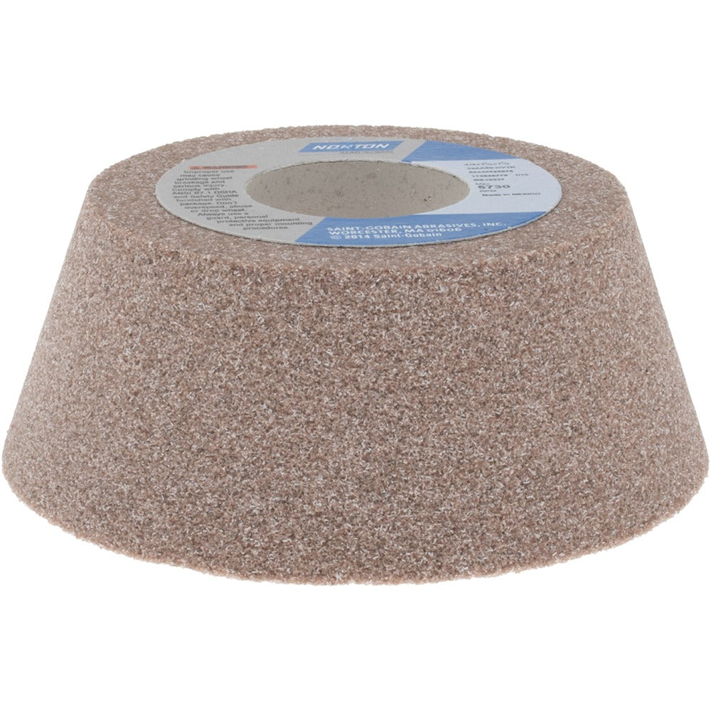 NORTON Norton 66243529876 Type 11 Grinding Wheel 4 in 60 Grit