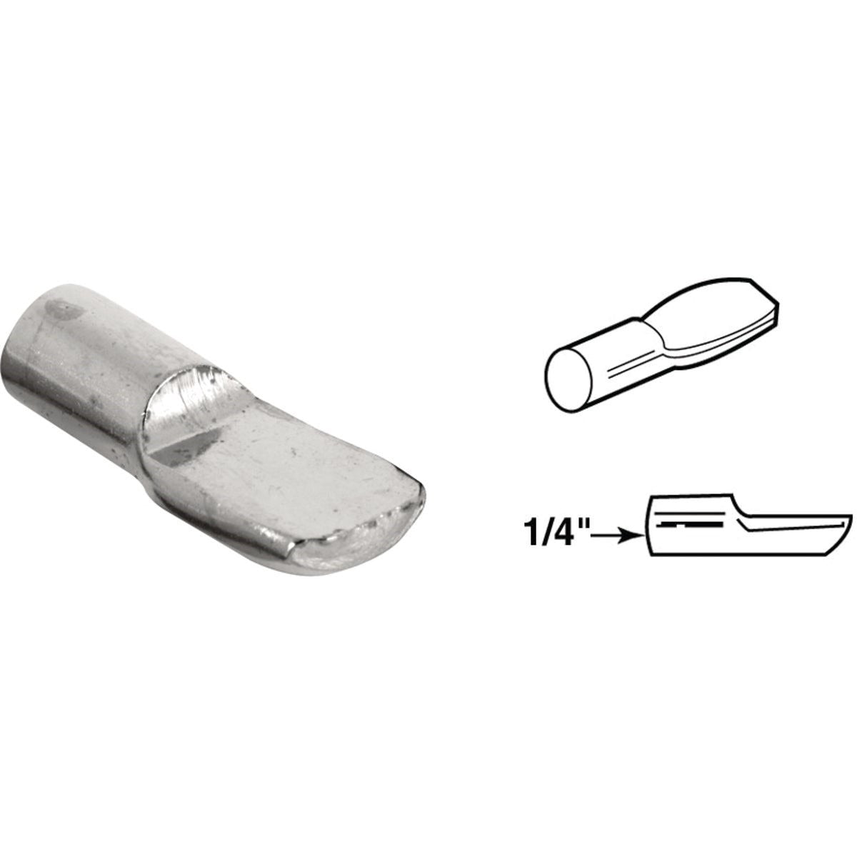 PRIME-LINE PRODUCTS Prime Line Products U 10163 Shelf Support Peg 8 Count