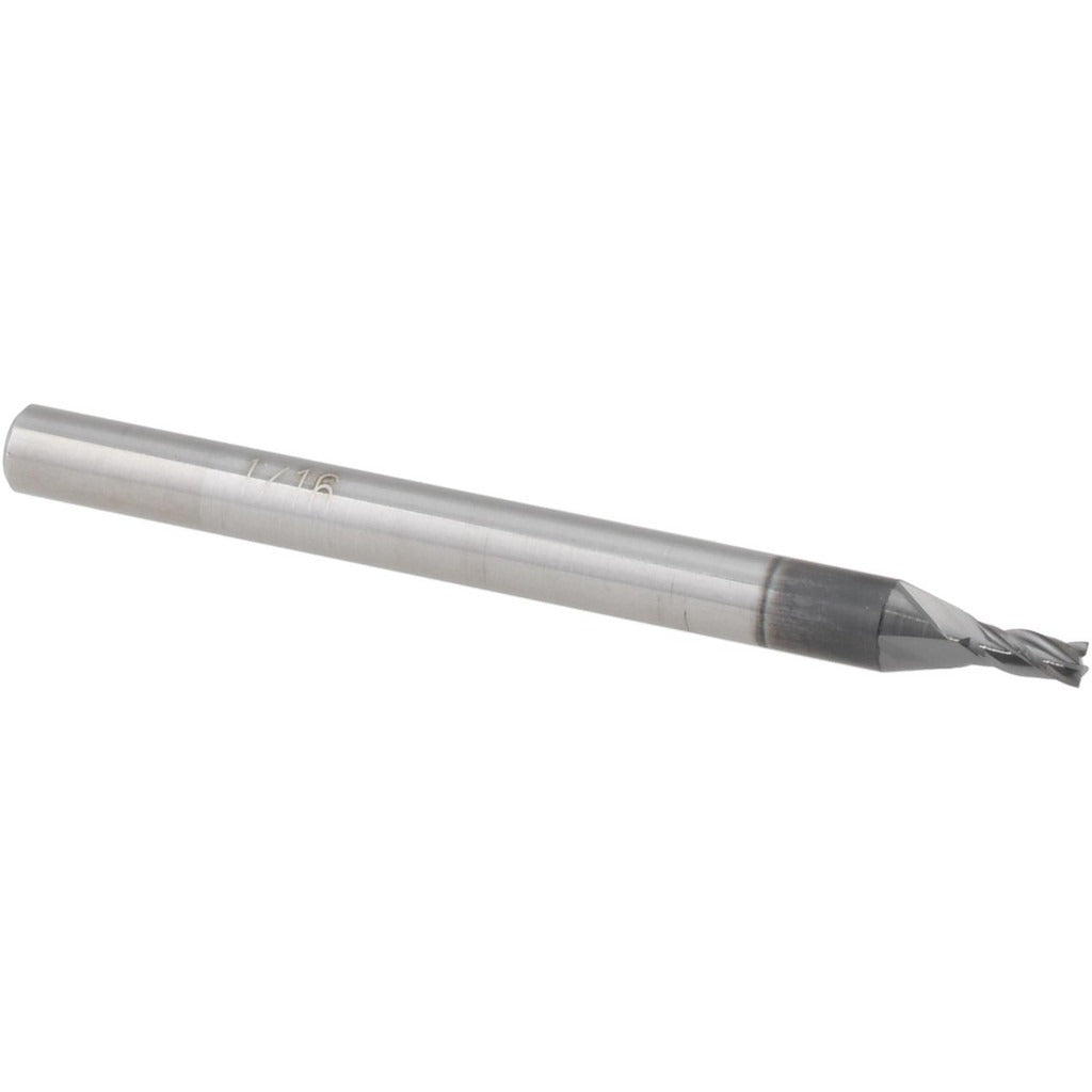 ACCUPRO Accupro 12178994 Square End Mill 1/16 in 4 Flute Carbide