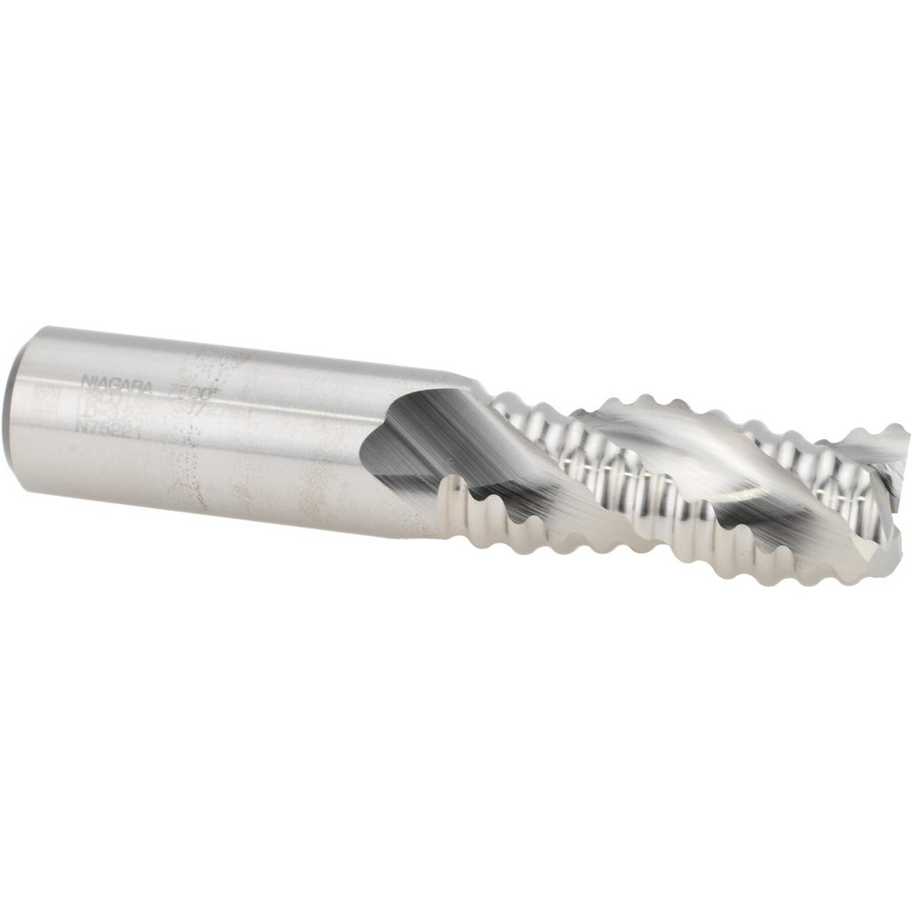 SECO TOOLS Seco 17014601 Roughing End Mill 3/4 in 3 Flute Cobalt