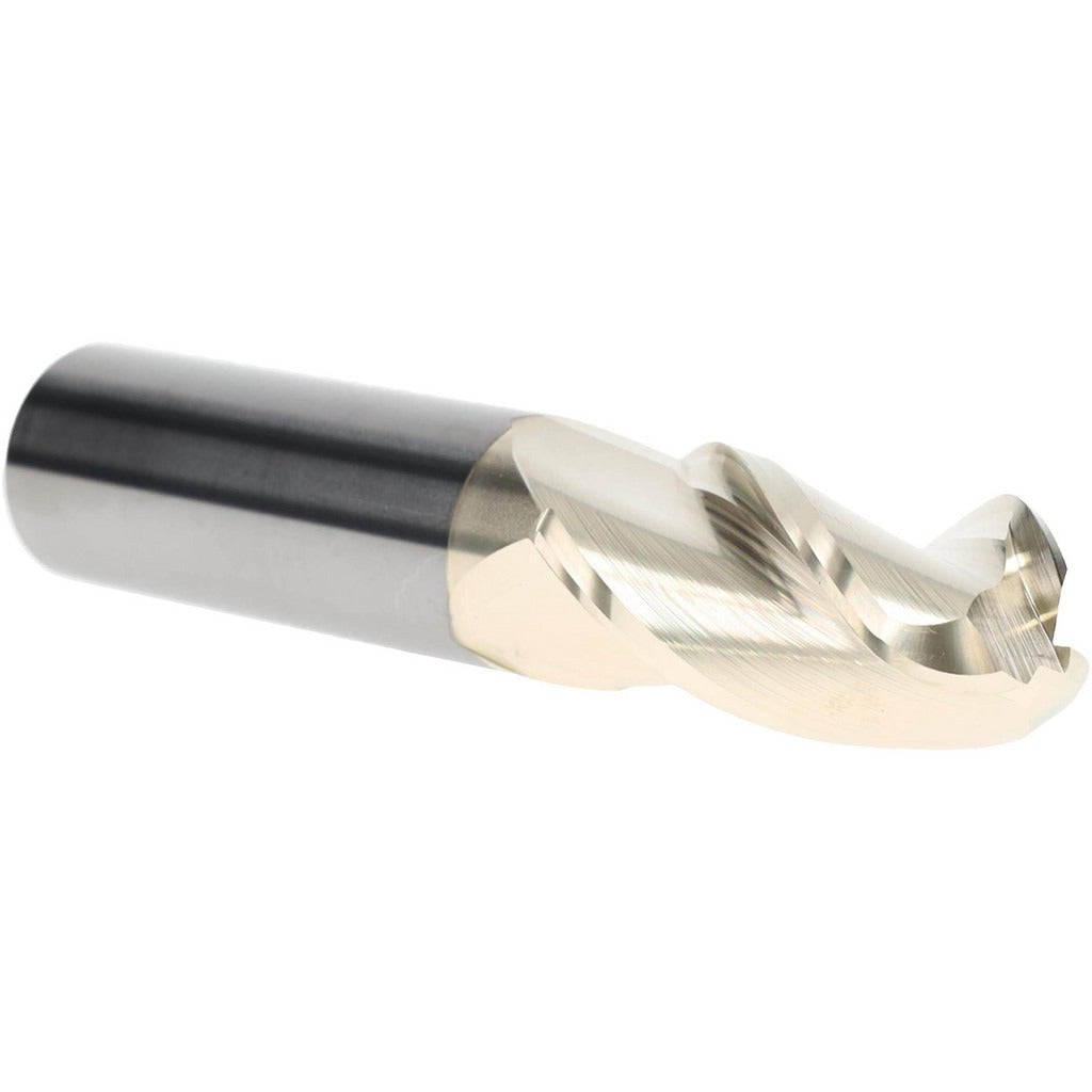 ACCUPRO Accupro 315346 Ball End Mill 1 in 3 Flute Solid Carbide Zrn