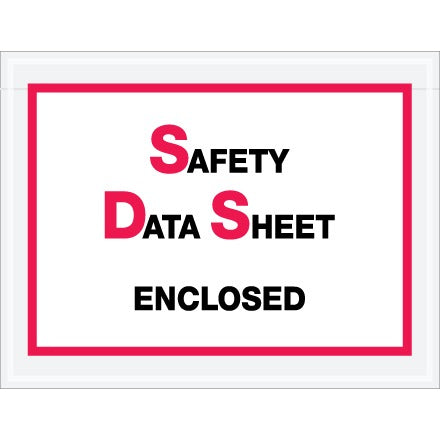 BSC PREFERRED Bsc Preferred PL495 Safety Data Sheet Envelopes 1000