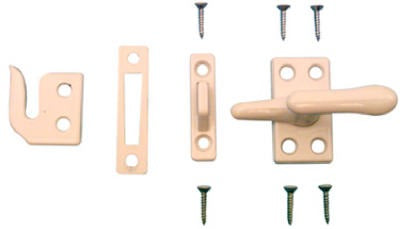 PRIME-LINE Prime Line Products H 3836 White Casement Window Lock