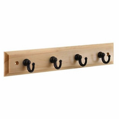 NATIONAL HARDWARE National Mfg S813-063 Key Hook Rail 9 Inches Oil Rubbed Bronze