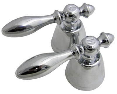 LASCO Larsen Supply Co. 1895976 Chrome Lever Handle Pair