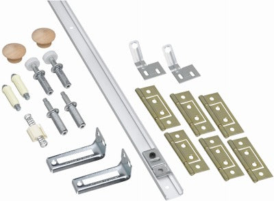 NATIONAL HARDWARE National Mfg N343-749 Folding Door Hardware Kit 72in White