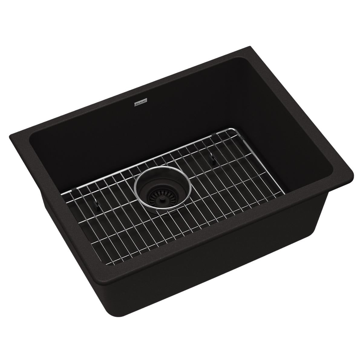 BSC PREFERRED Bsc Preferred ELGU2522BK0C Undermount Kitchen Sink Quartz