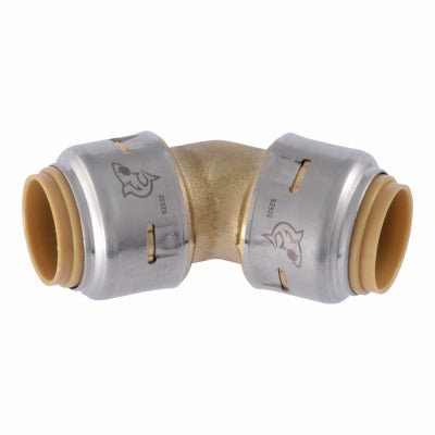 SHARKBITE Sharkbite/cash Acme U648LFA 1/2 in 45 Degree Push-connect Elbow