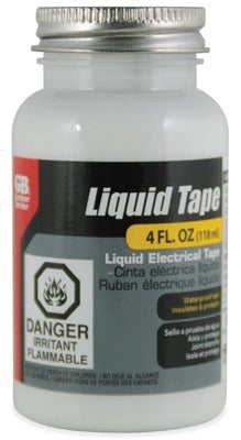 GARDNER BENDER Ecm Industries Llc LTW-400 Liquid Electrical Tape 4 Oz White