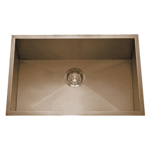 DAKOTA Dakota Plumbing Products DSZ-2718CP Kitchen Sink Copper