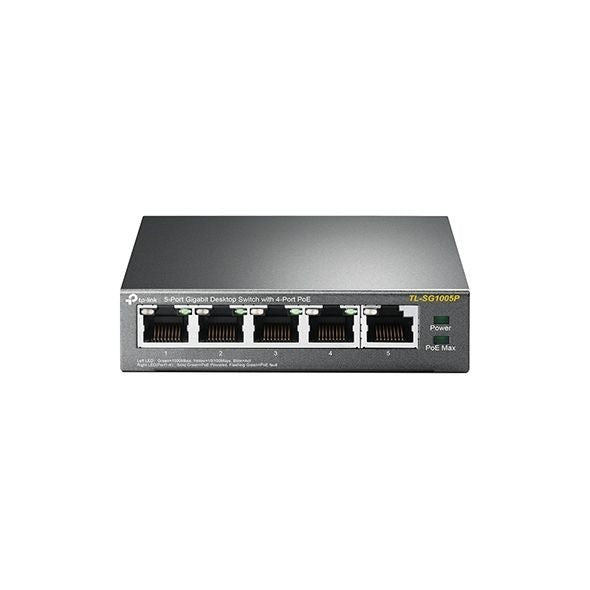 TP-LINK Tp-link tl-sg1005p 5 Port Gigabit Poe Plus Switch 65W