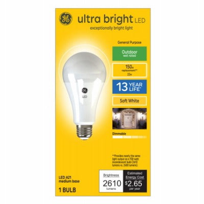 GE G E Lighting 93129366 Led A21 Bulb 22W 2610 Lumens