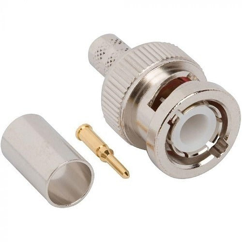 AMPHENOL RF Amphenol Rf 112533 Bnc Straight Crimp Plug RG-8X 50 Ohm