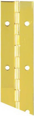 NATIONAL HARDWARE National Mfg N148-304 Continuous Hinge 1.5x48 Bright Brass