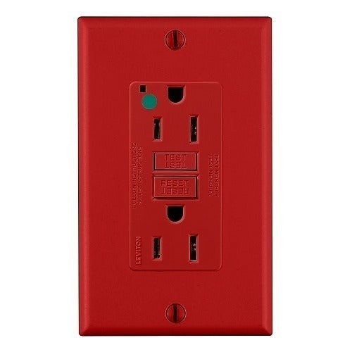 LEVITON Leviton Telcom GFNT1-HFR Self-test Gfci Outlet