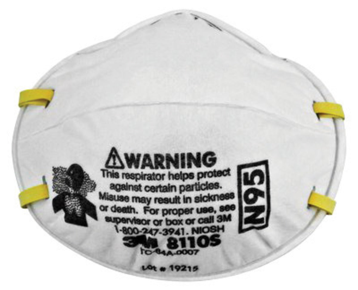3M 3M 7000052065 Particulate Respirator 8110S N95 (160 Each/Case)