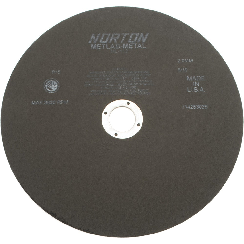 NORTON Norton 66253322151 Cutoff Wheel 12in Aluminum Oxide Type 1